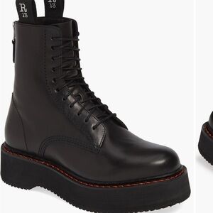 ISO R13 Black Combat Boots